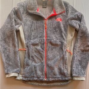 North Face Grey Osito‎ Fleece Jacket